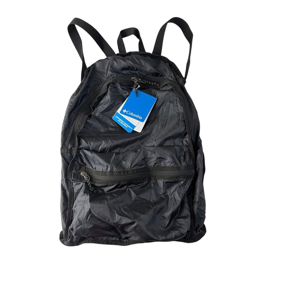 NWT Columbia 21L Lightweight Packable Backpack Black